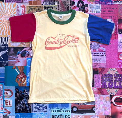 Enjoy Country Cookin Savannah Multi-colored Shirt