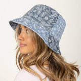 Paisley patchwork Bucket Hat