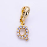 14K Gold Filled 10mm Mini Snap Latch Bail Minimalist Findings | Z698