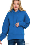 Oversized Fleece Kangaroo Pocket Hoodie